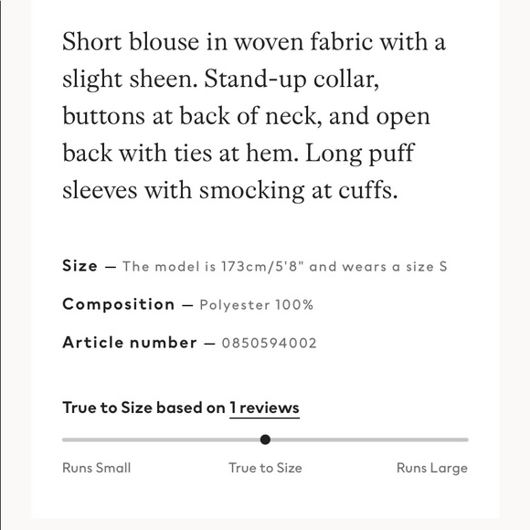 Red blouse *new* - Picture 6 of 6